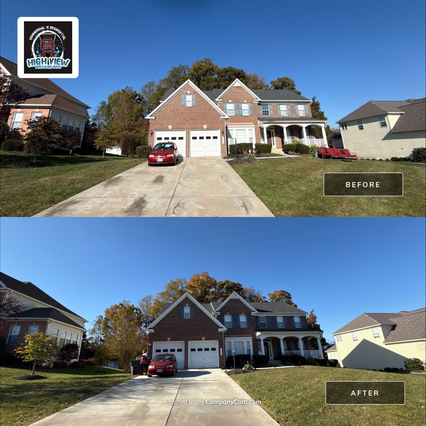House Washing & Concrete Cleaning in Ridgefield Estates | Woodbridge, VA